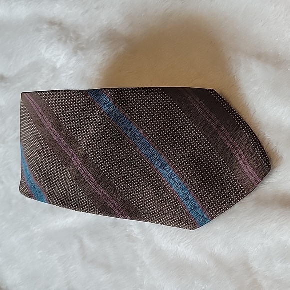 Authentic Vintage Gucci Necktie 100% Silk Tie Brown Rare Luxury Read Desc - Picture 2 of 15